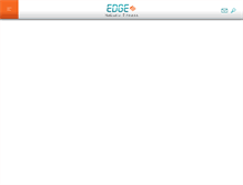 Tablet Screenshot of edgeholisticfitness.com